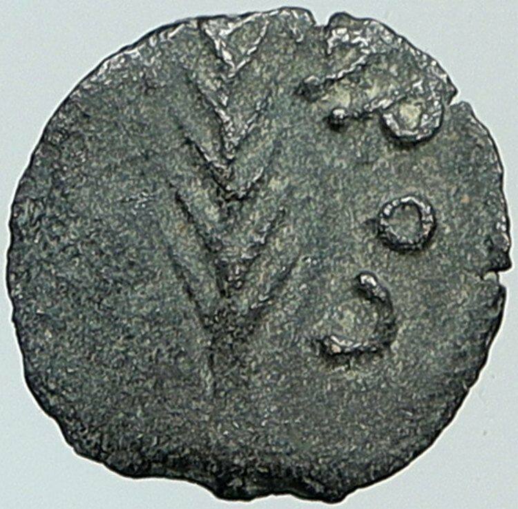 NERO Ancient Biblical Old JERUSALEM Roman Coin PORCIUS FESTUS St Paul i108267