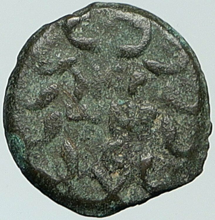 NERO Ancient Biblical Old JERUSALEM Roman Coin PORCIUS FESTUS St Paul i108268