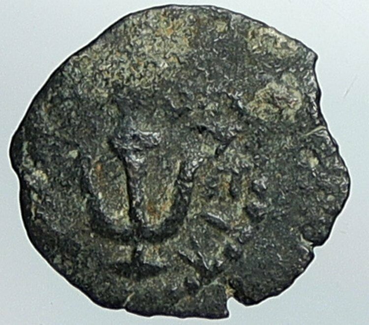 HEROD I the GREAT Jewish King Ancient Biblical Jerusalem Coin ANCHORS i108345