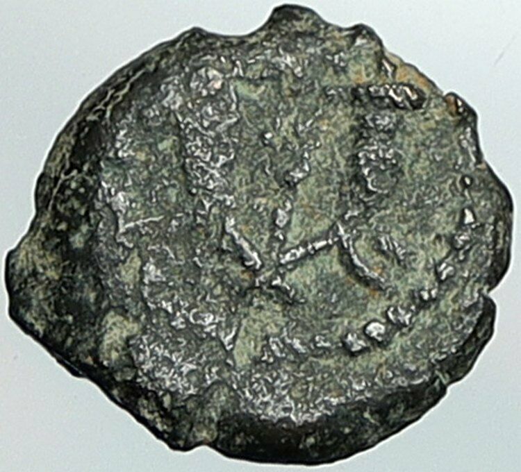 HEROD I the GREAT Jewish King Ancient Biblical Jerusalem Coin ANCHORS i108324