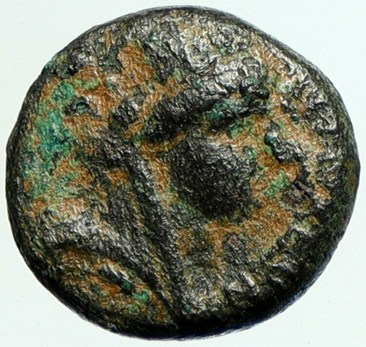 ANTIOCH on the ORONTES Seleukis Pieria OLD Ancient 128AD Greek Coin RAM i104843