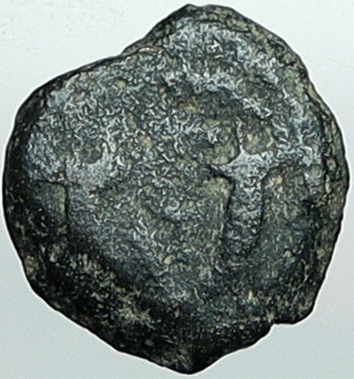 HEROD I the GREAT Jewish King Ancient Biblical Jerusalem Coin ANCHORS i108328