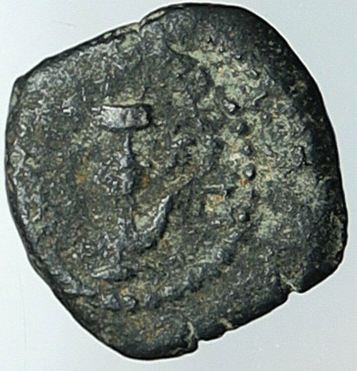 HEROD I the GREAT Jewish King Ancient Biblical Jerusalem Coin ANCHORS i108340