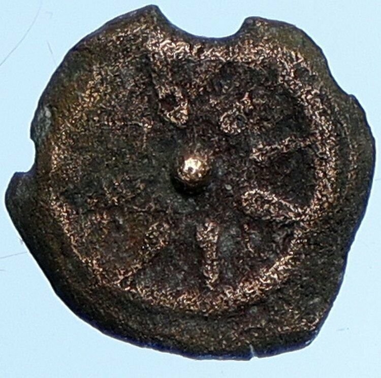 ALEXANDER JANNAEUS Biblical Jerusalem Ancient Jewish Widow's Mite Coin i108451