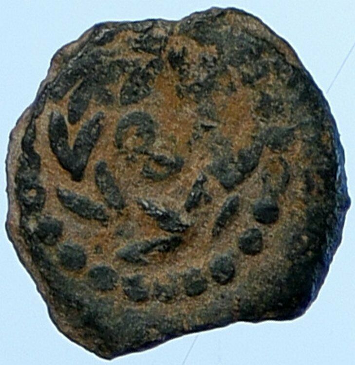 HEROD ARCHELAUS Biblical JERUSALEM Jewish OLD Ancient Greek Coin GALLEY i108461