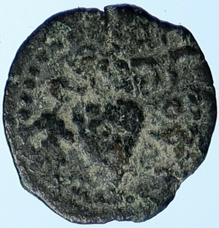 HEROD ARCHELAUS Biblical JERUSALEM Jewish OLD Ancient Greek Coin GRAPES i108453