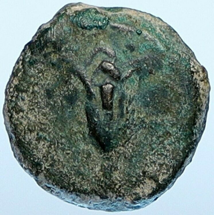 JOHN HYRCANUS & ANTIOCHUS VII in JEWISH Jerusalem OLD Ancient Coin LILY i108583