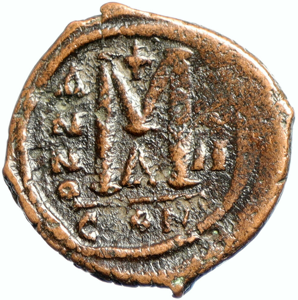 JUSTIN II & Queen Sophia 565AD HUGE Medieval OLD Ancient Byzantine Coin i102270