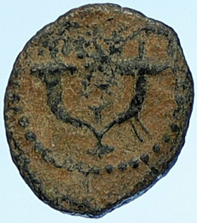 HEROD I the GREAT Jewish King Biblical Jerusalem Coin ANCHOR Hendin 1188 i108960