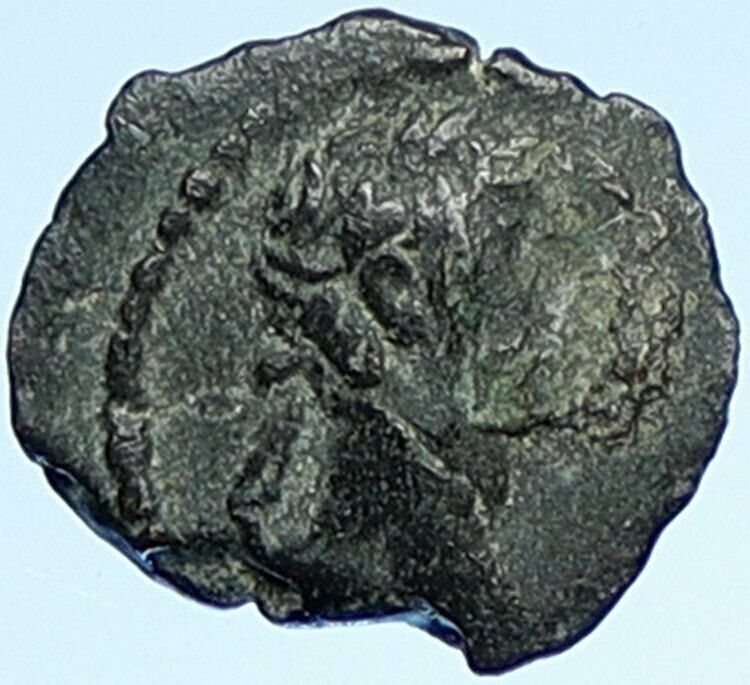 TRAJAN 113AD Hem-Hem Crown of Harpocrates Alexandria Egypt Roman Coin i108962