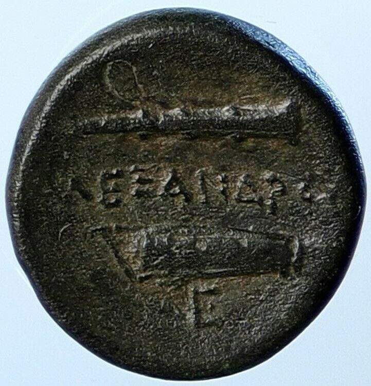 ALEXANDER III the GREAT Macedonia Ancient OLD Greek Coin HERCULES WEAPON i108911