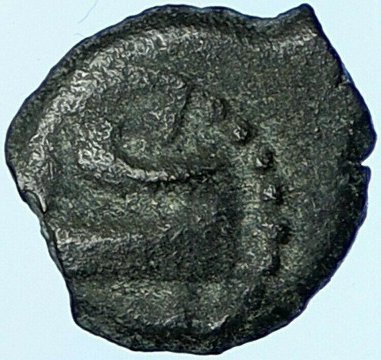 HEROD ARCHELAUS Biblical JERUSALEM Jewish Greek Coin GALLEY Hendin 1197 i108928