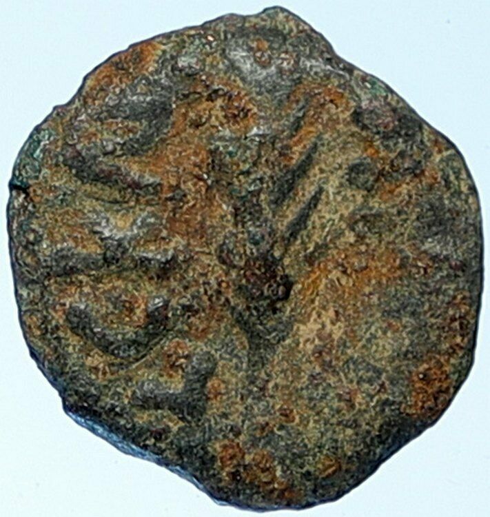 NERO Biblical JERUSALEM Roman Coin PORCIUS FESTUS St Paul Hendin 1351 i109405