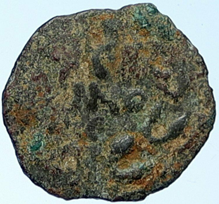 NERO Biblical JERUSALEM Roman Coin PORCIUS FESTUS St Paul Hendin 1351 i109405