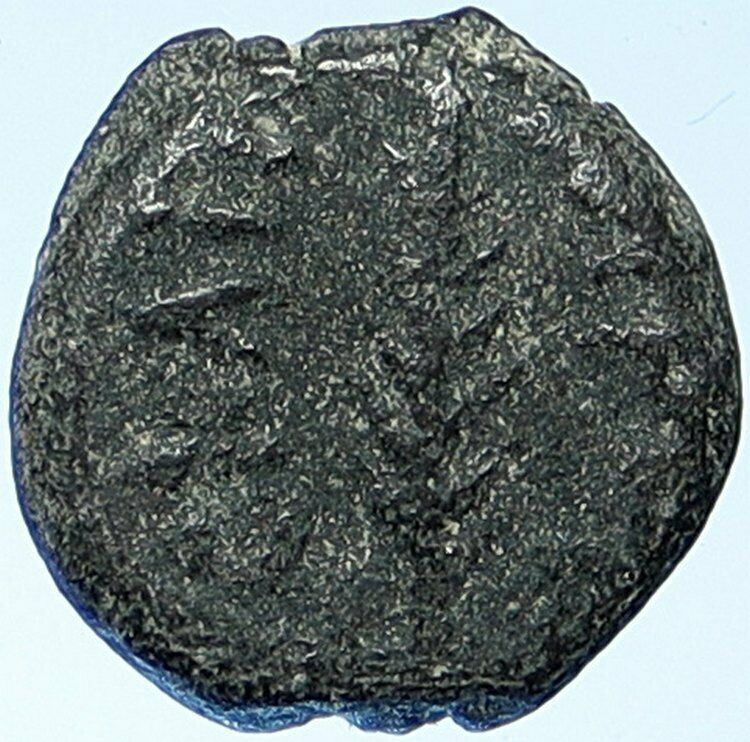 NERO Biblical JERUSALEM Roman Coin PORCIUS FESTUS St Paul Hendin 1351 i109417