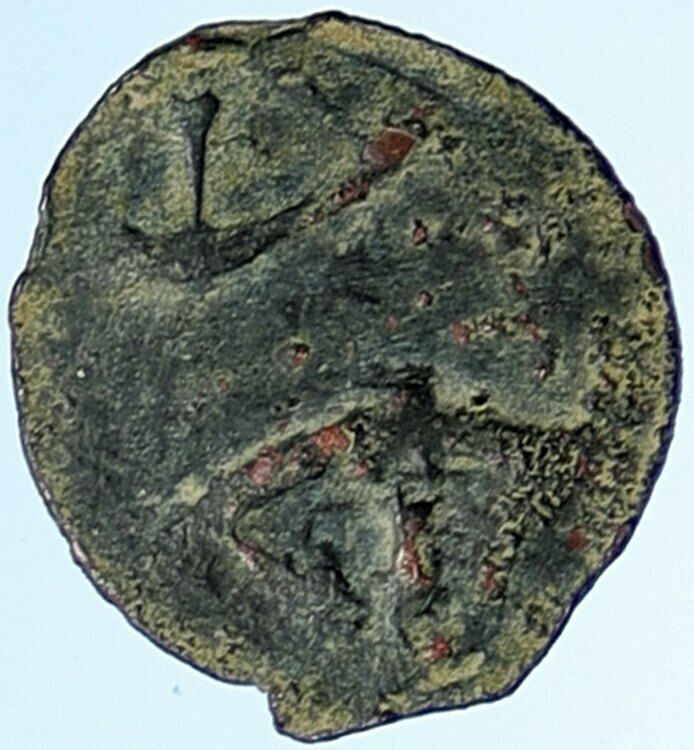 ALEXANDER JANNAEUS Biblical Jerusalem Jewish Widow's Mite Coin HEND 1150 i109422