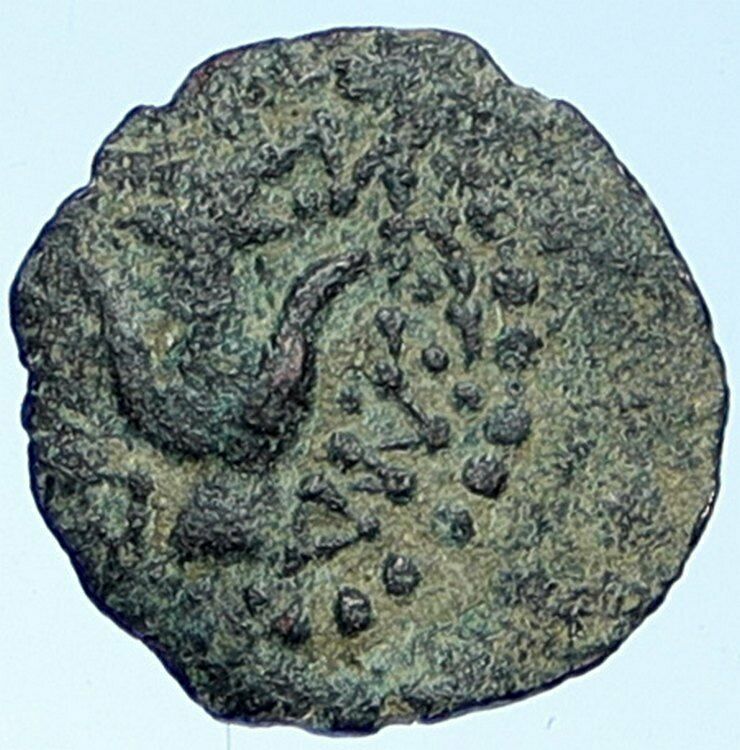 ALEXANDER JANNAEUS Biblical Jerusalem Jewish Widow's Mite Coin HEND 1150 i109370