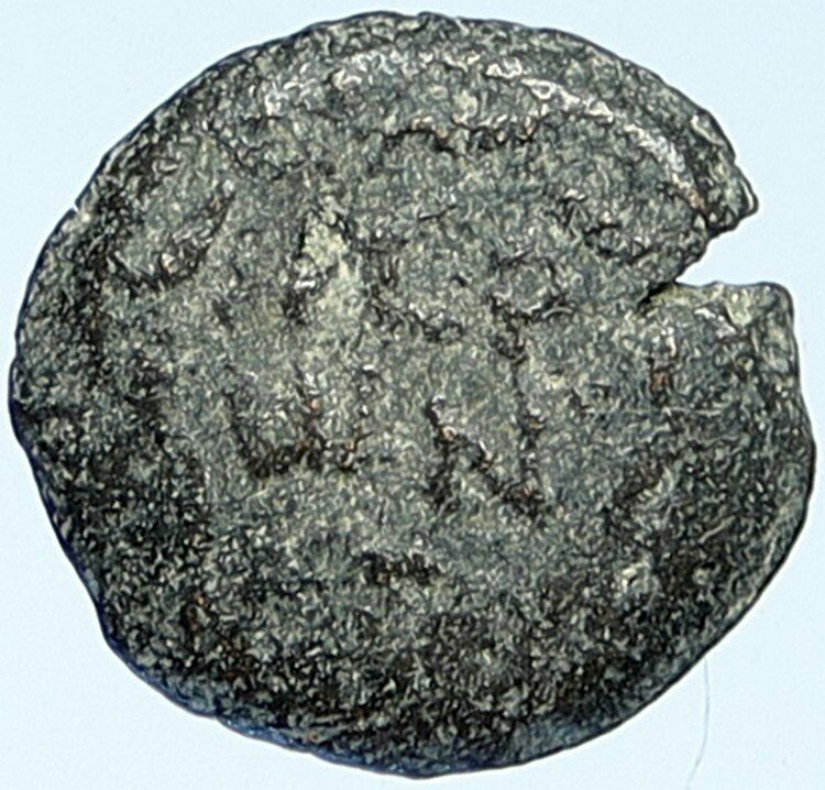 NERO Biblical JERUSALEM Roman Coin PORCIUS FESTUS St Paul Hendin 1351 i109366