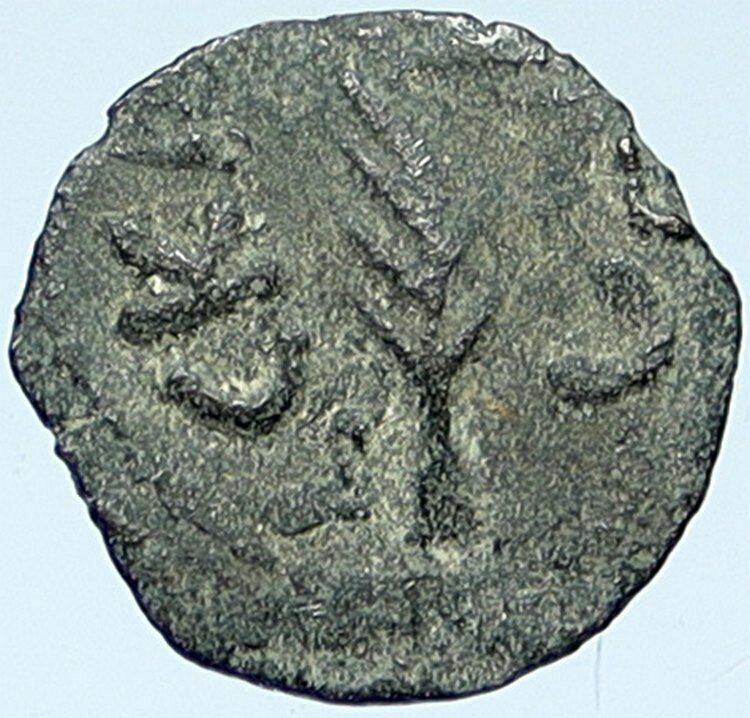 NERO Biblical JERUSALEM Roman Coin PORCIUS FESTUS St Paul Hendin 1351 i109362