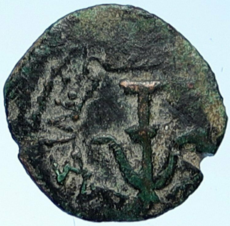 ALEXANDER JANNAEUS Biblical Jerusalem Jewish Widow's Mite Coin HEND 1150 i109369