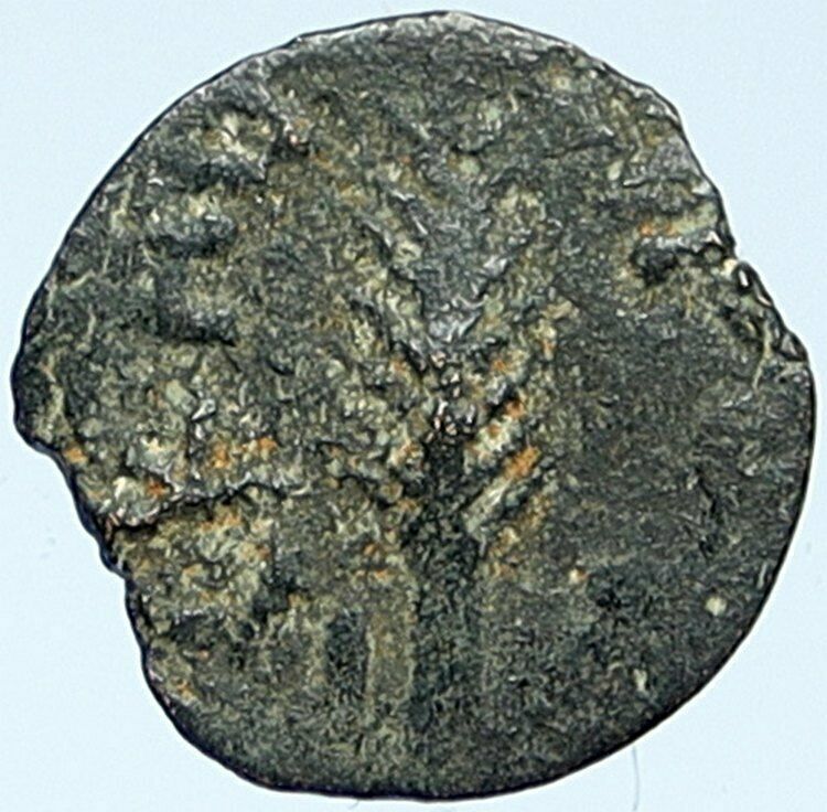 NERO Biblical JERUSALEM Roman Coin PORCIUS FESTUS St Paul Hendin 1351 i109363