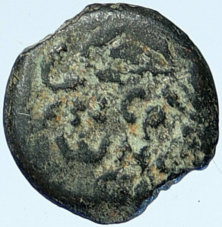 NERO Biblical JERUSALEM Roman Coin PORCIUS FESTUS St Paul Hendin 1351 i109363