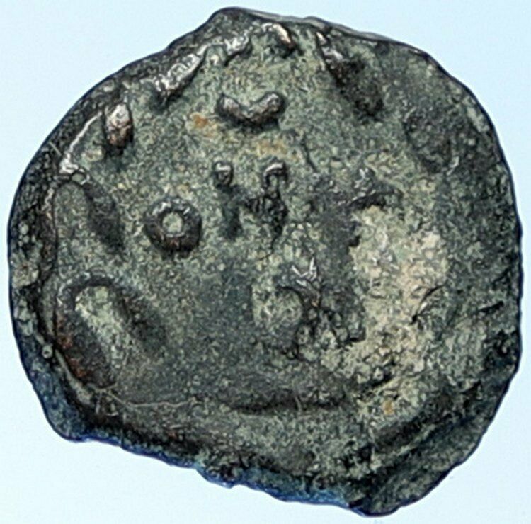 NERO Biblical JERUSALEM Roman Coin PORCIUS FESTUS St Paul Hendin 1351 i109444