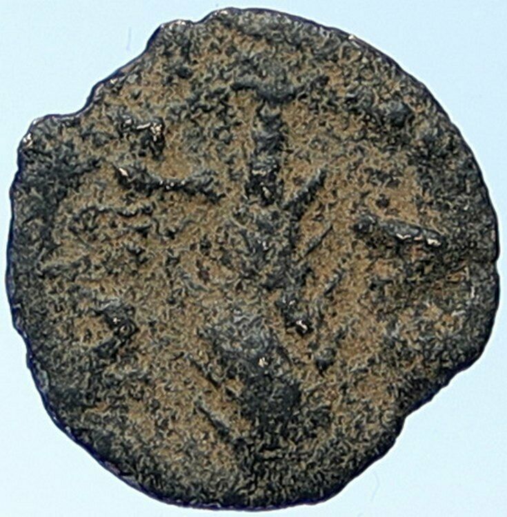 NERO Biblical JERUSALEM Roman Coin PORCIUS FESTUS St Paul Hendin 1351 i109442