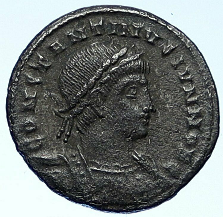 CONSTANTINE II son of the Great Ancient Roman Coin LEGION WAR SOLDIERS i109388