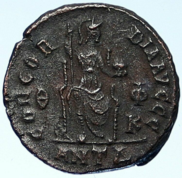 THEODOSIUS I the GREAT 379AD Antique Ancient Roman Coin Constantinopolis i109383