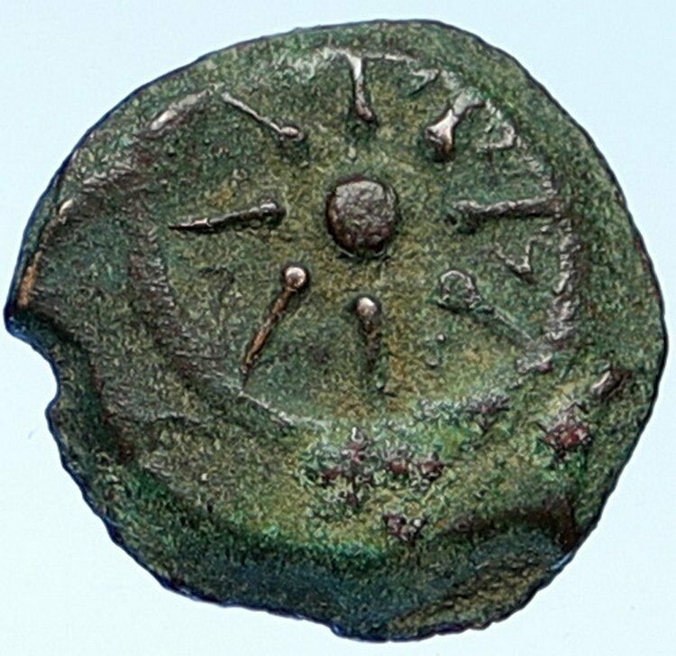 ALEXANDER JANNAEUS Biblical Jerusalem Jewish Widow's Mite Coin HEND 1150 i109380