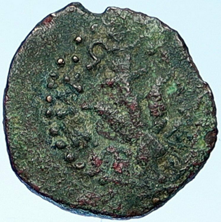 ALEXANDER JANNAEUS Biblical Jerusalem Jewish Widow's Mite Coin HEND 1150 i109380