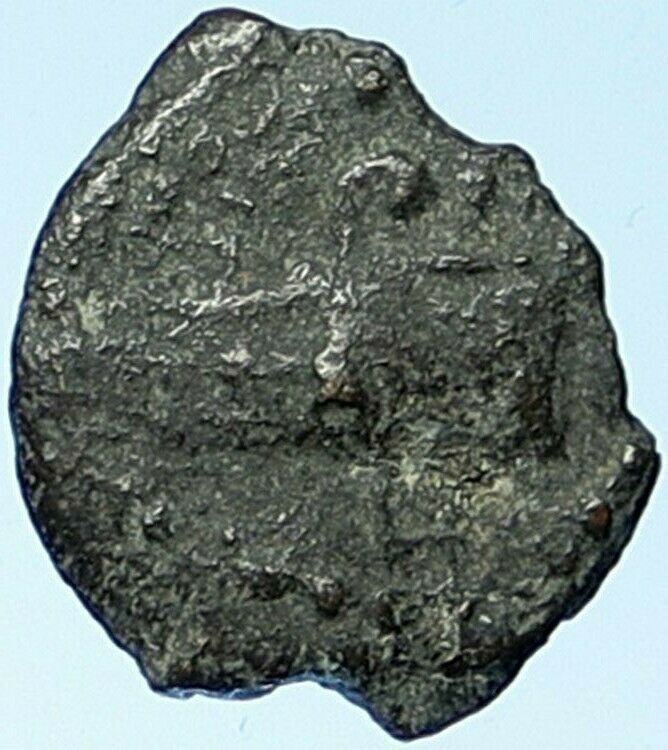 HEROD ARCHELAUS Biblical JERUSALEM Jewish Greek Coin GALLEY Hendin 1197 i109463