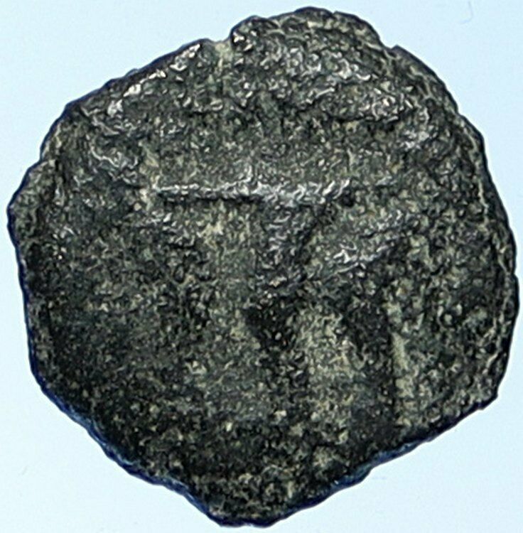 HEROD I the GREAT Jewish King Biblical Jerusalem Coin TRIPOD Hendin 1183 i109465