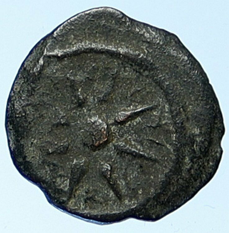 ALEXANDER JANNAEUS Biblical Jerusalem Jewish Widow's Mite Coin HEND 1150 i109508