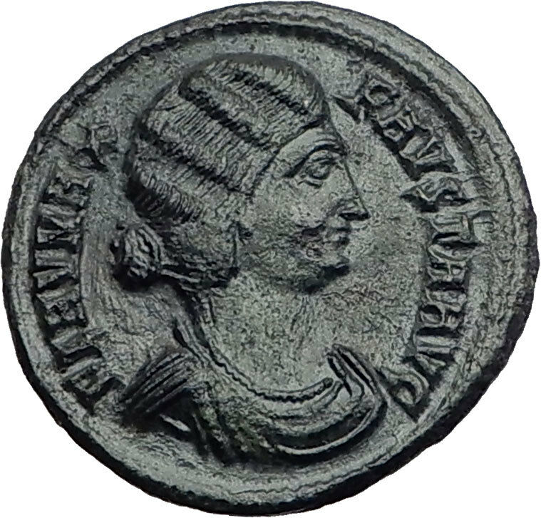 FAUSTA Constantine the Great Wife 324AD Authentic Ancient Roman Coin i64855