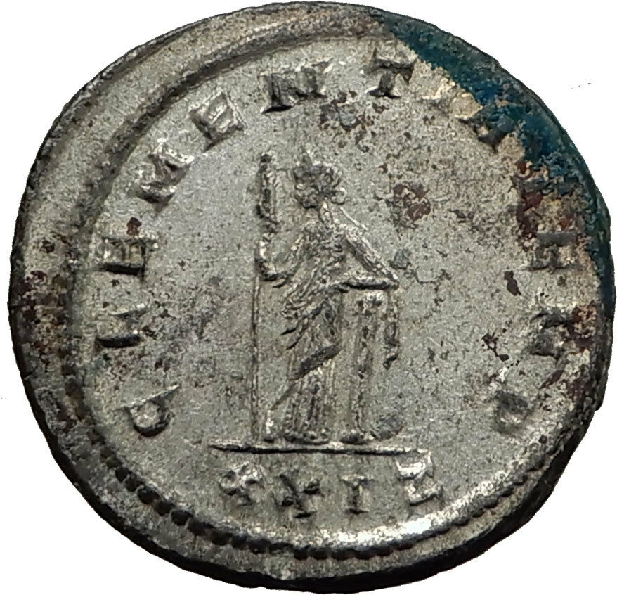 TACITUS Original 276AD Rome Genuine Authentic Ancient Roman Coin Goddess i65434