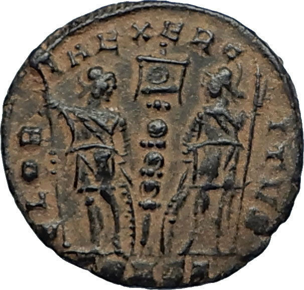 CONSTANTINE I the GREAT Founds Constantinople Original Ancient Roman Coin i67014