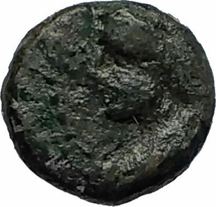 PANORMOS in SICILY Rare R2 Authentic Ancient 2-1CenBC Greek Coin GALLEY i67175