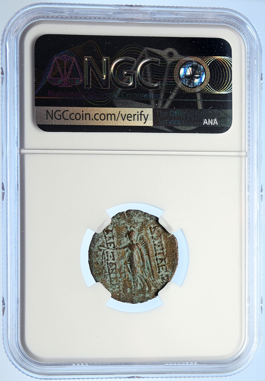 ALEXANDER II ZABINAS Seleukid Authentic Ancient Greek Coin VICTORY NGC i106739