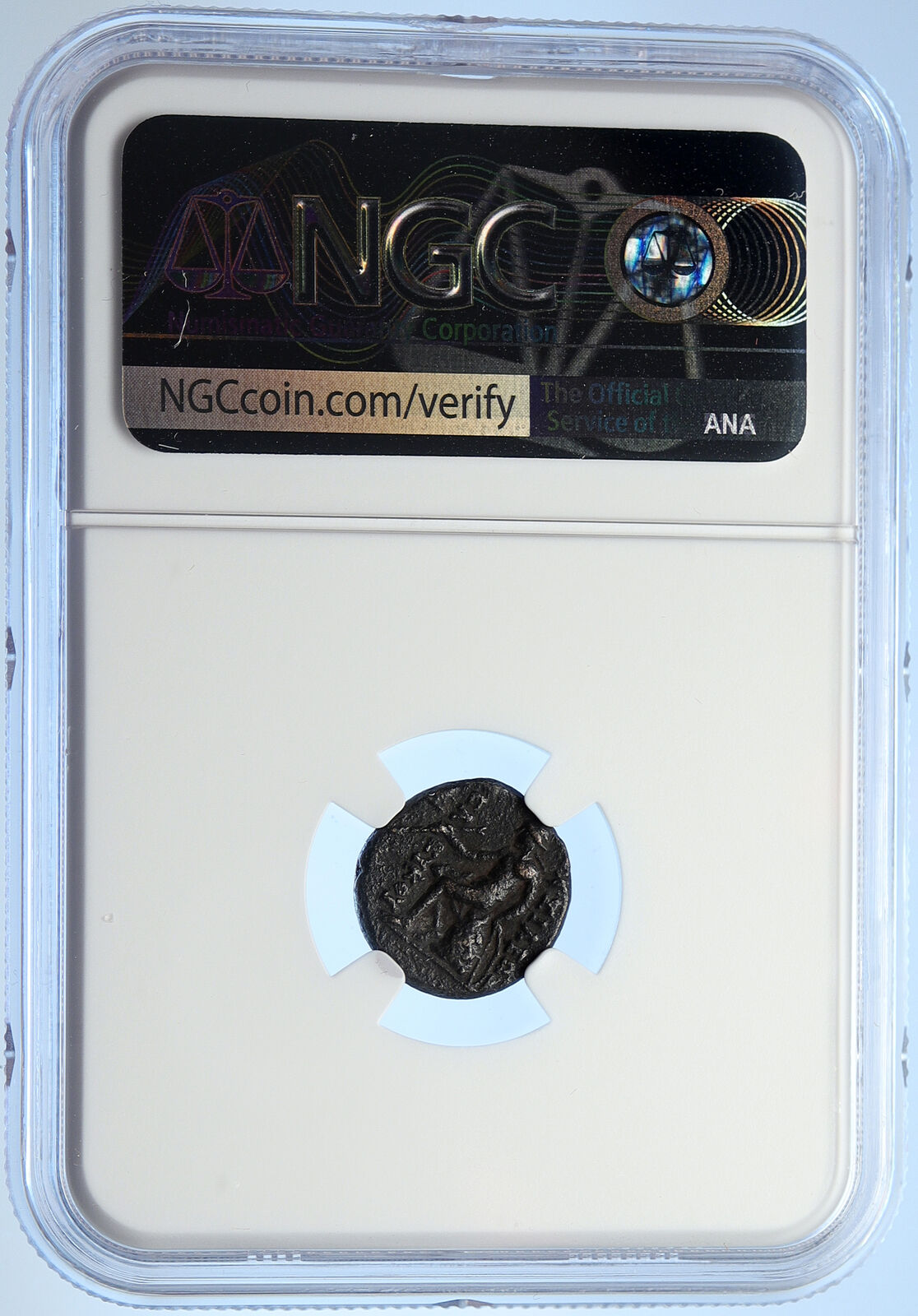 ANTIOCHUS III Seleucid Vintage Ancient OLD Greek Coin APOLLO Coin NGC i106714