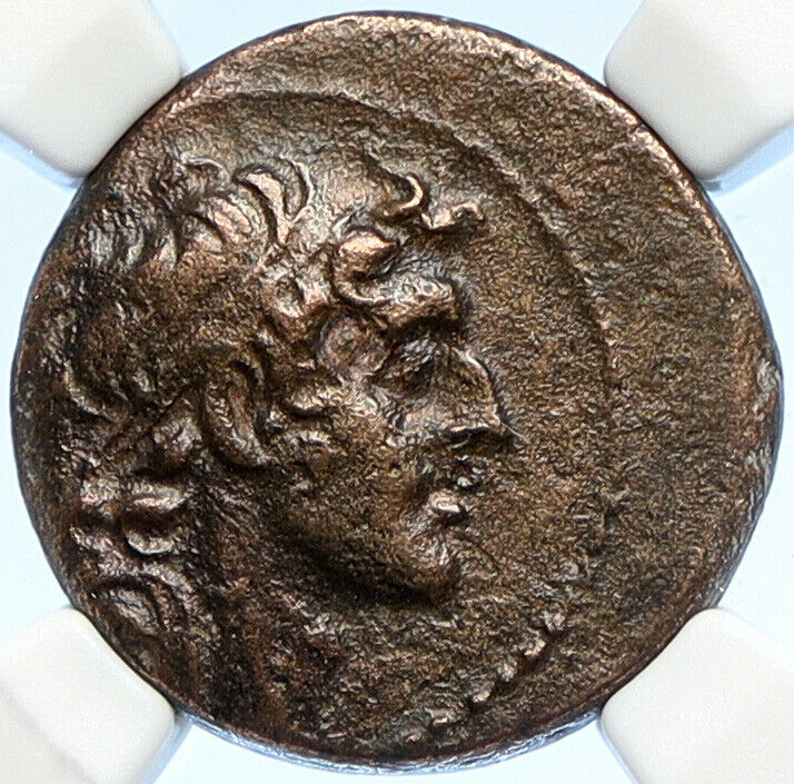 Alexander I Balas Seleucid Kingdom ANTIQUE Ancient Greek Coin ZEUS NGC i106721