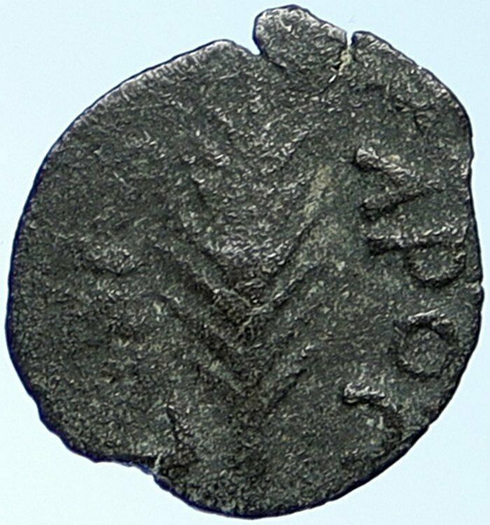 NERO Biblical JERUSALEM Roman Coin PORCIUS FESTUS St Paul Hendin 1351 i109478