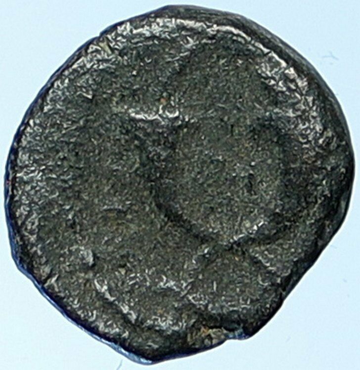 Aretas IV Arab Kingdom of Nabataea PETRA 4BC Original Ancient Greek Coin i109482