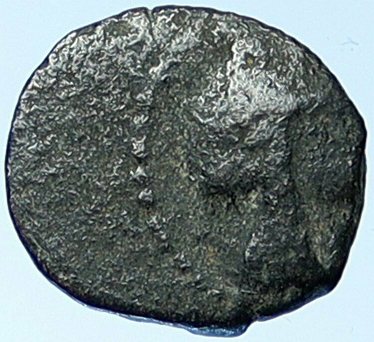 Aretas IV Arab Kingdom of Nabataea PETRA 4BC Original Ancient Greek Coin i109482