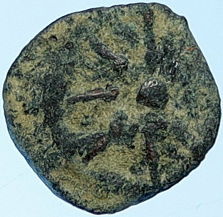 ALEXANDER JANNAEUS Biblical Jerusalem Jewish Widow's Mite Coin HEND 1150 i109571