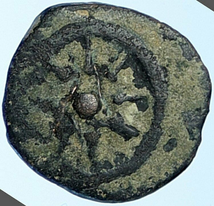 ALEXANDER JANNAEUS Biblical Jerusalem Jewish Widow's Mite Coin HEND 1150 i109560