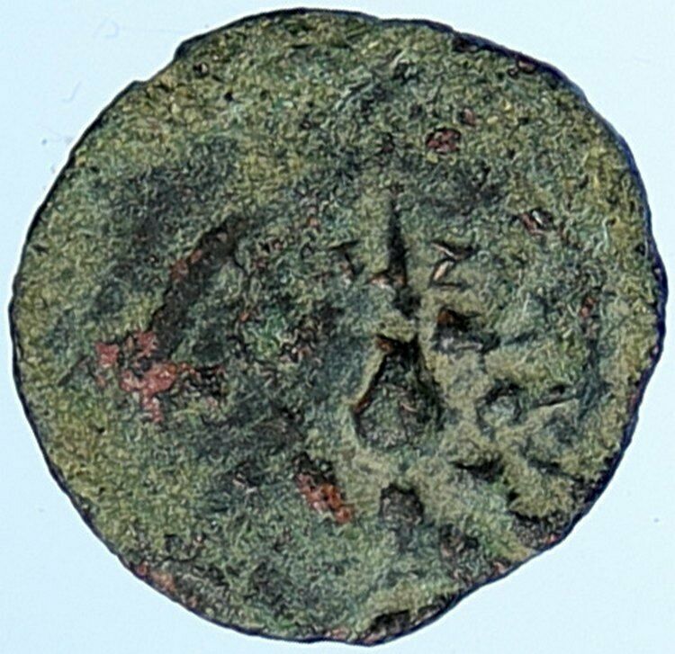 ALEXANDER JANNAEUS Biblical Jerusalem Jewish Widow's Mite Coin HEND 1150 i109591