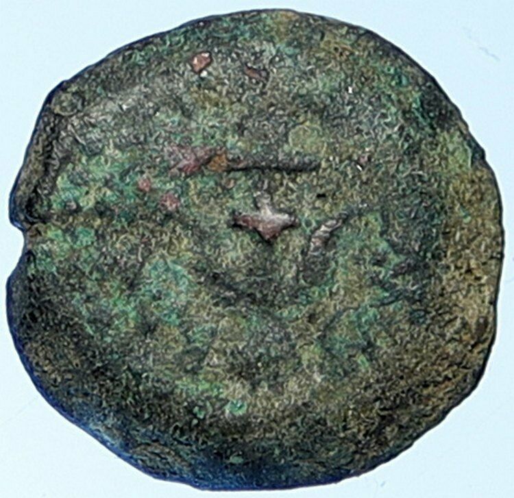 ALEXANDER JANNAEUS Biblical Jerusalem Jewish Widow's Mite Coin HEND 1150 i109592