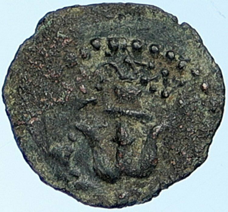 ALEXANDER JANNAEUS Biblical Jerusalem Jewish Widow's Mite Coin HEND 1150 i109579